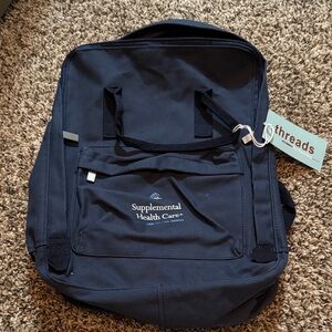Navy Blue Backpack – Lightweight Everyday Bag | Like New